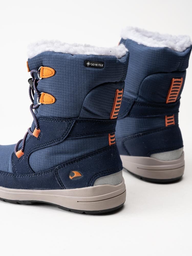 Viking Footwear - Haslum High GTX - Blå fodrade vinterkängor med Gore-Tex