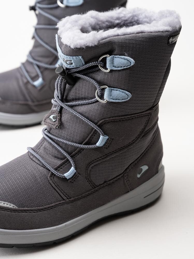 Viking Footwear - Haslum High GTX - Grå fodrade vinterkängor med Gore-Tex
