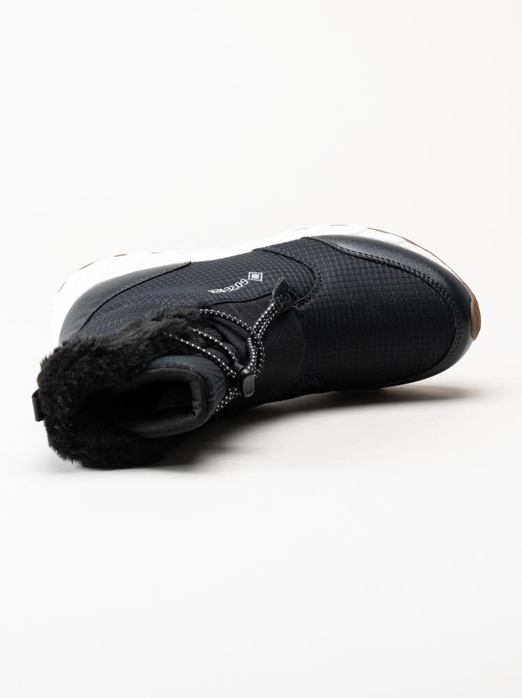 Zero C Shoes - Nydalen Mesh GTX Jnr - Svarta varmfodrade kängor med Gore-Tex