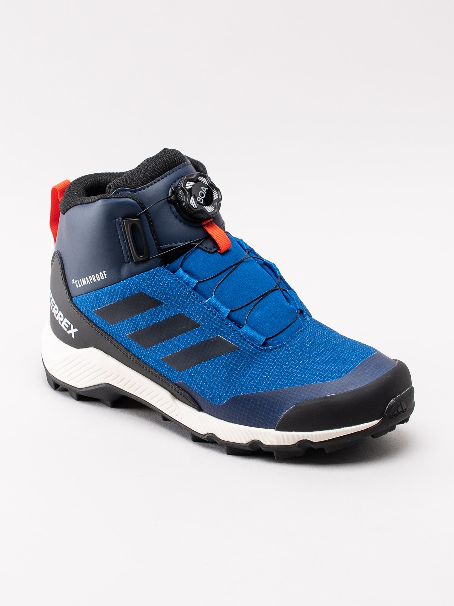 42193002 Adidas Terrex Winter Mid Boa WP G26084 blå vattentäta vandringskängor med snabbsnörning-1