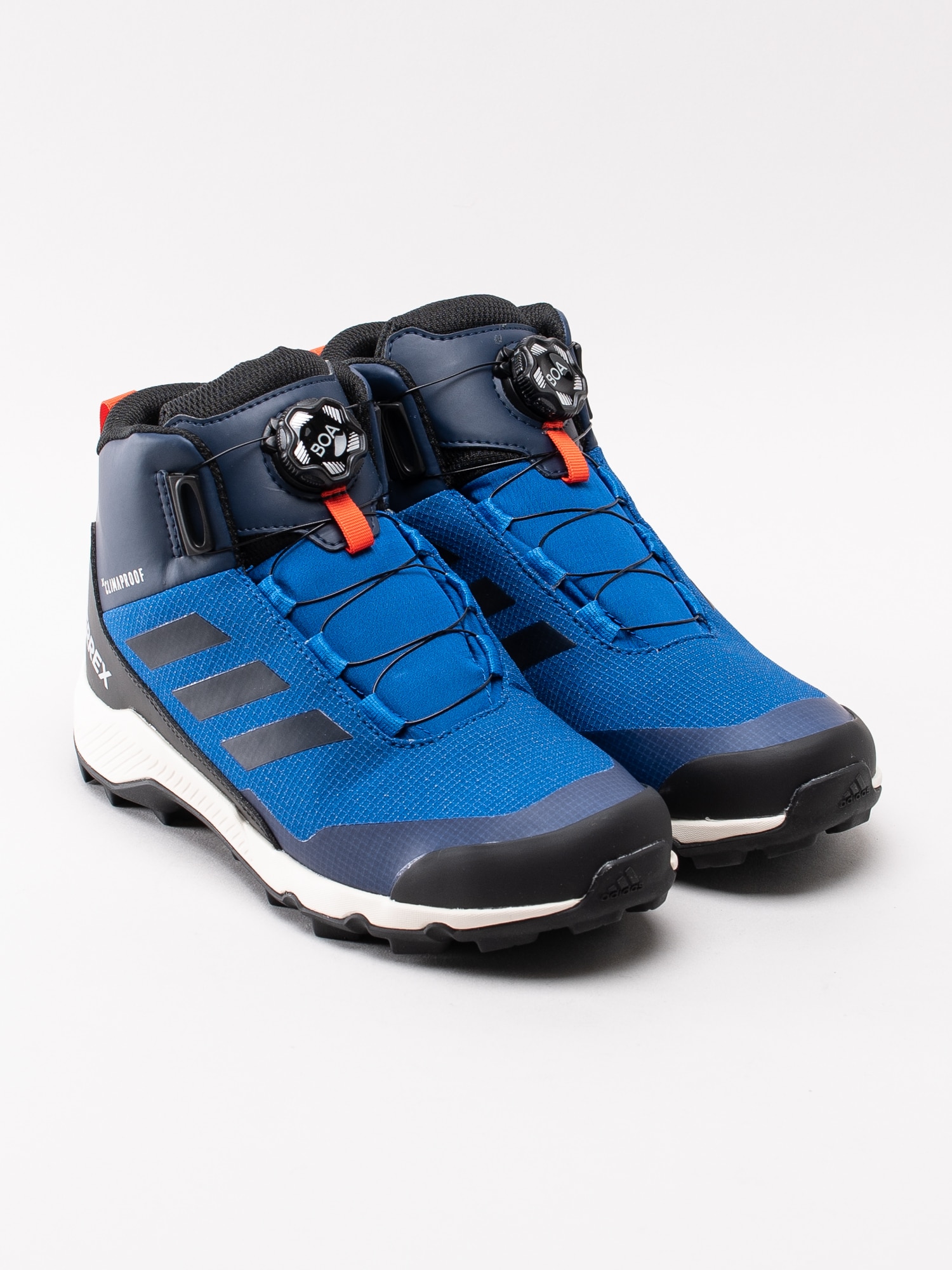 42193002 Adidas Terrex Winter Mid Boa WP G26084 blå vattentäta vandringskängor med snabbsnörning-3