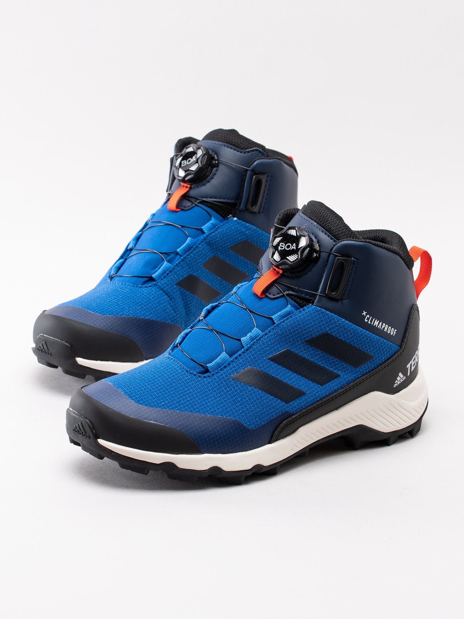 42193002 Adidas Terrex Winter Mid Boa WP G26084 blå vattentäta vandringskängor med snabbsnörning-6