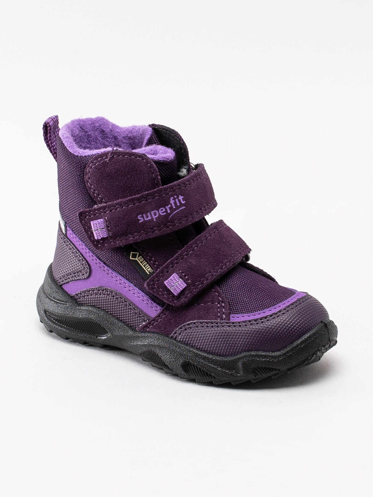 42193018 Superfit Glacier GTX 09235-90 lila första-gå Gore-Tex vinterkängor-1