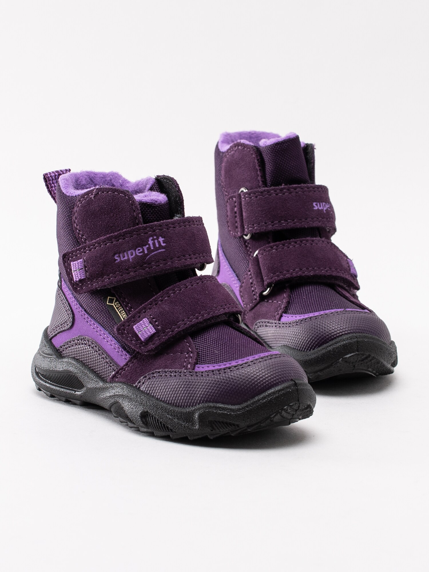 42193018 Superfit Glacier GTX 09235-90 lila första-gå Gore-Tex vinterkängor-6