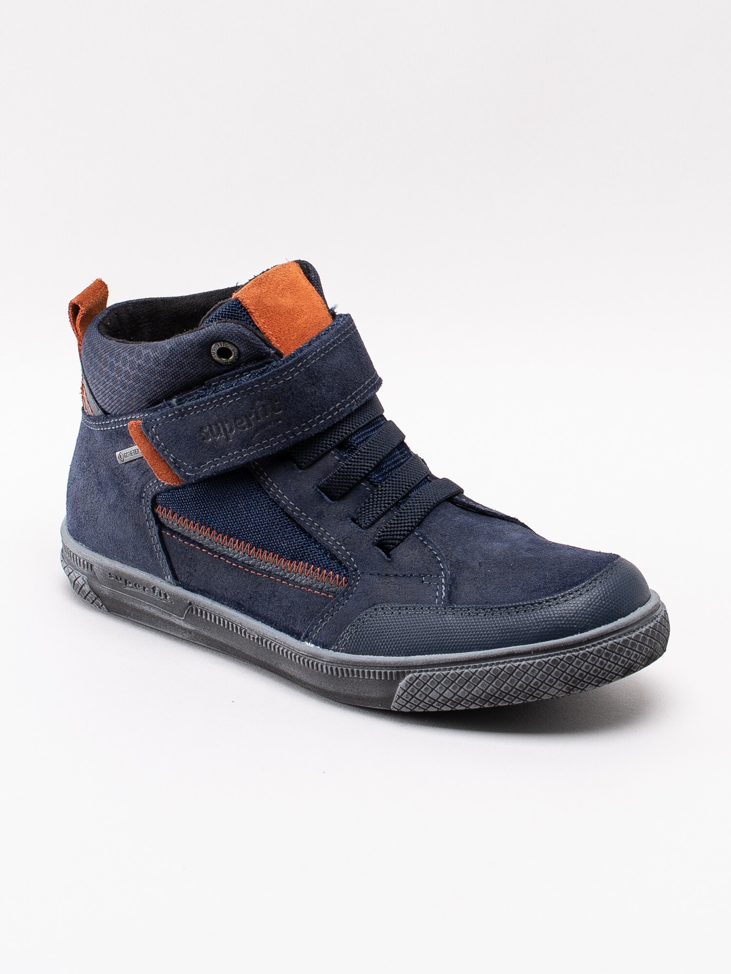 42193020 Superfit Luke GTX 09200-80 blå vattentäta höga sneakers i mocka-1