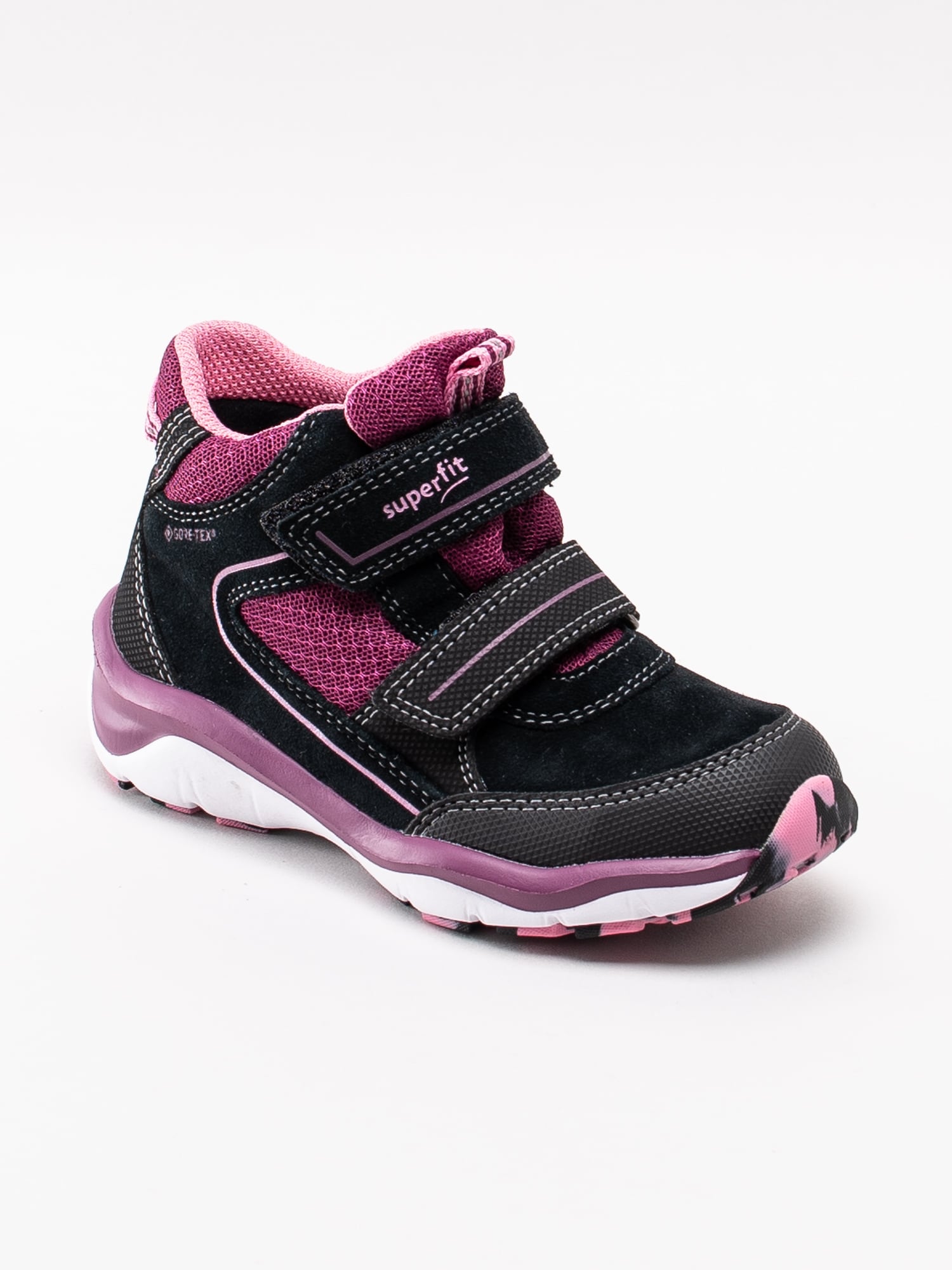 42193025 Superfit Sport5 GTX 5-09239-02 svart lila vattentäta Gore-Tex höstkängor-1