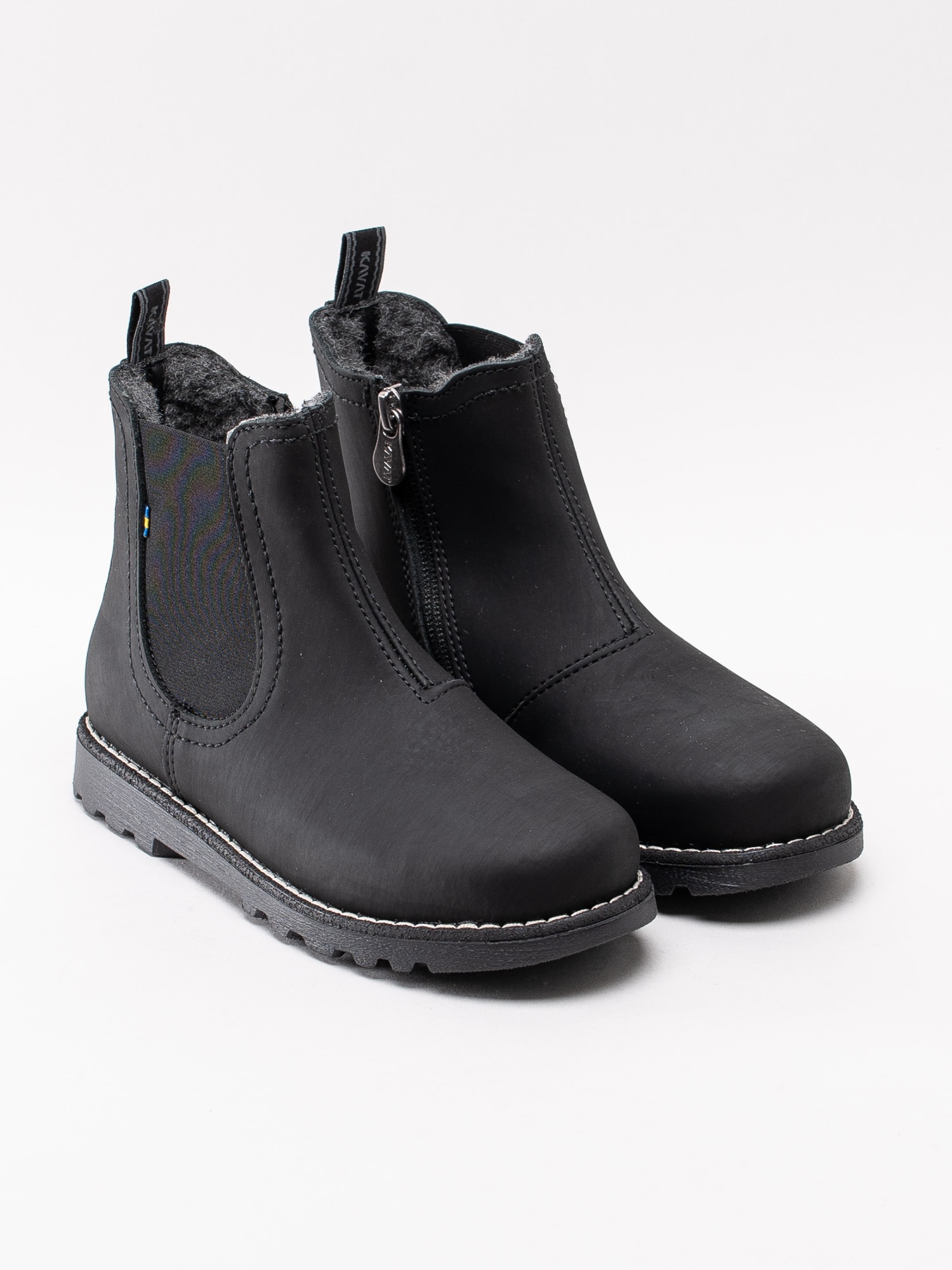 42193038 Kavat Skafta XC 5103392-911 svarta varmfodrade chelsea boots-3