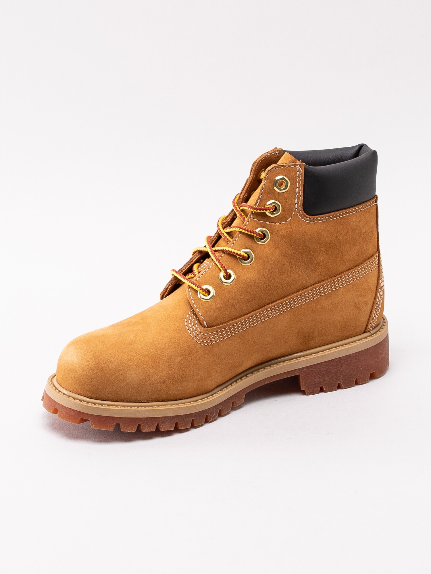 42193041 Timberland 6 Inch Premium Youth WP C12709 gula vattentäta klassiska snörkängor-2