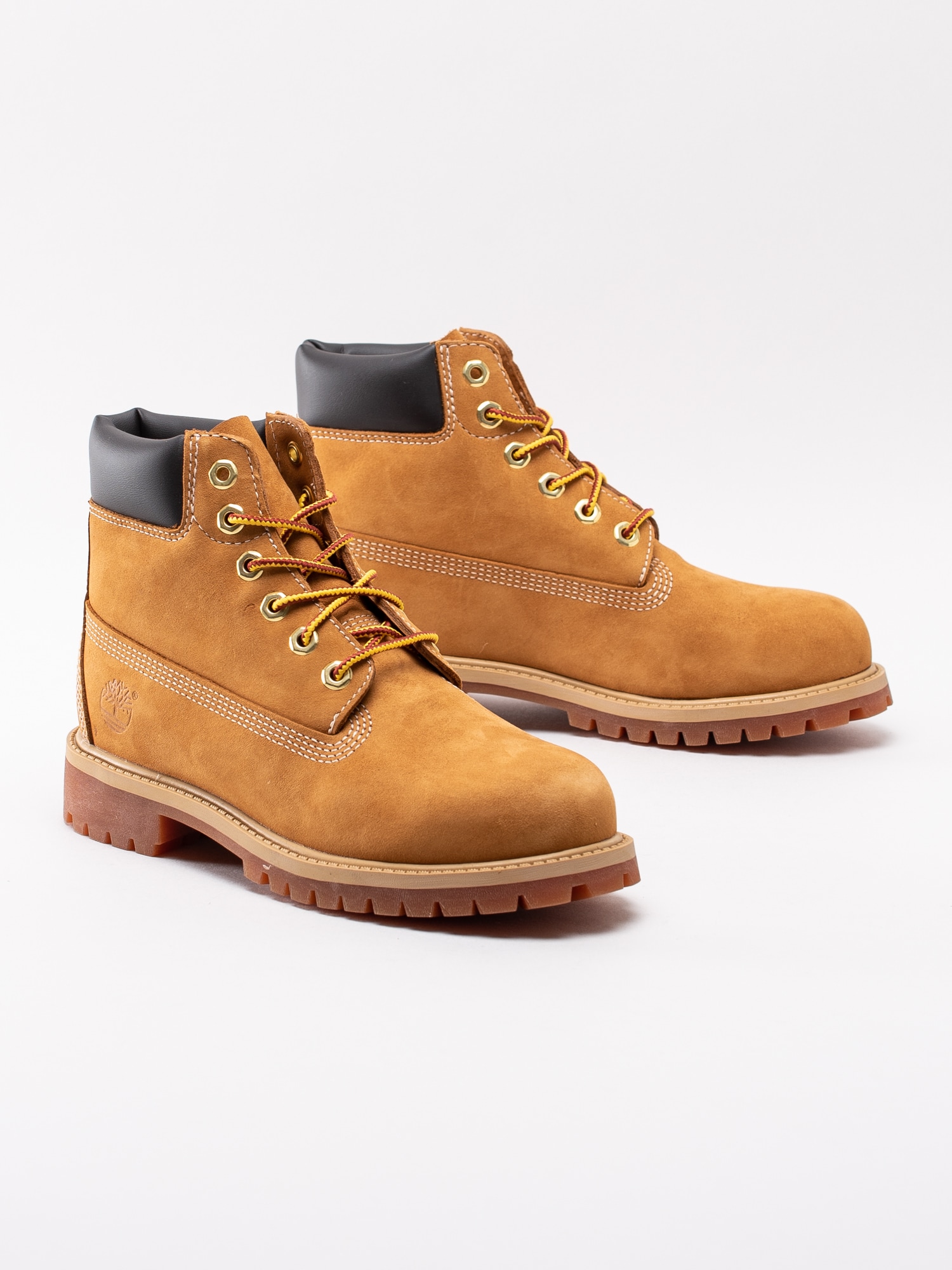 42193041 Timberland 6 Inch Premium Youth WP C12709 gula vattentäta klassiska snörkängor-6