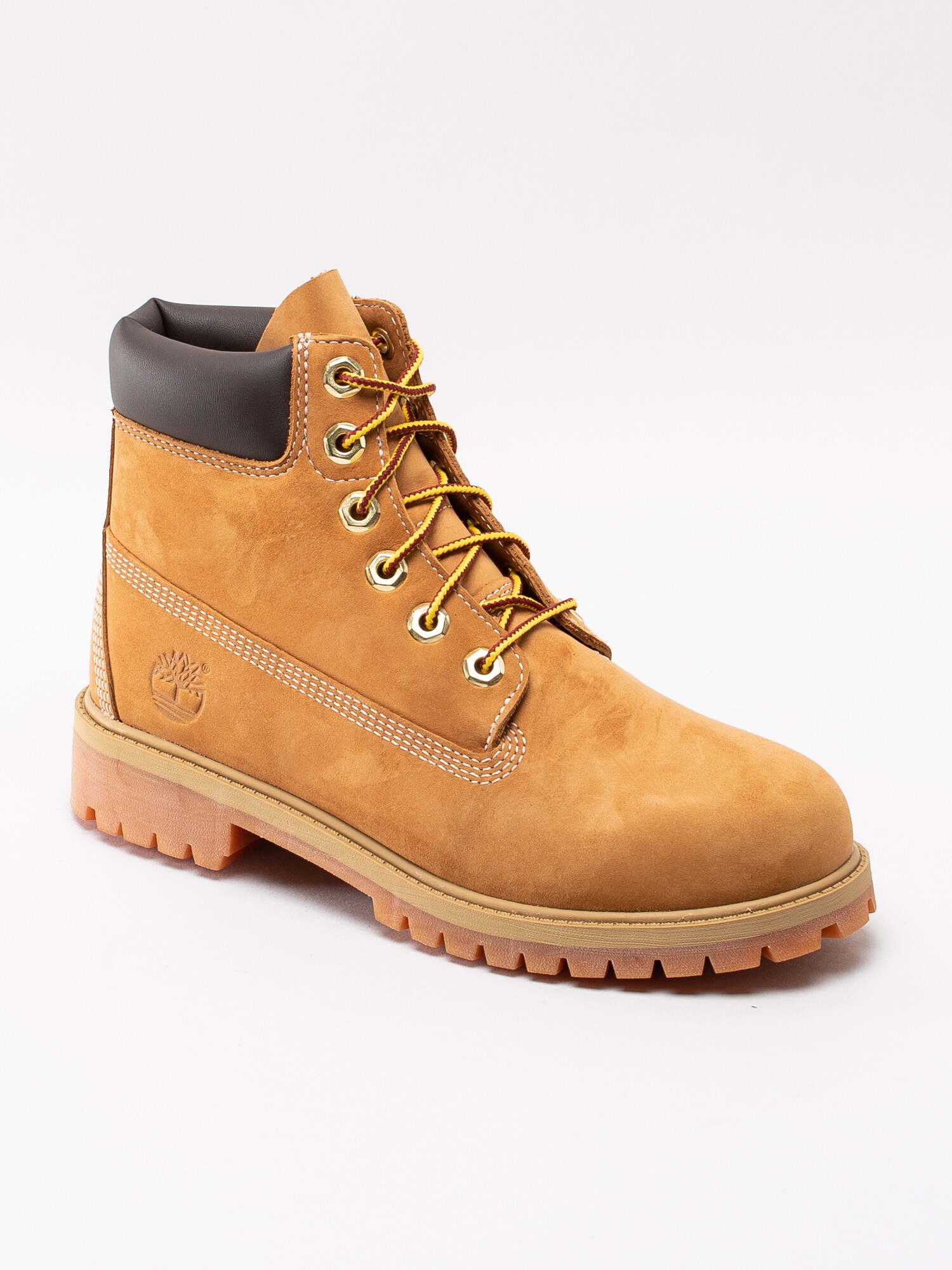 42193044 Timberland 6 inch Premium WP Junior C12909 gula klassiska vattentäta kängor-1