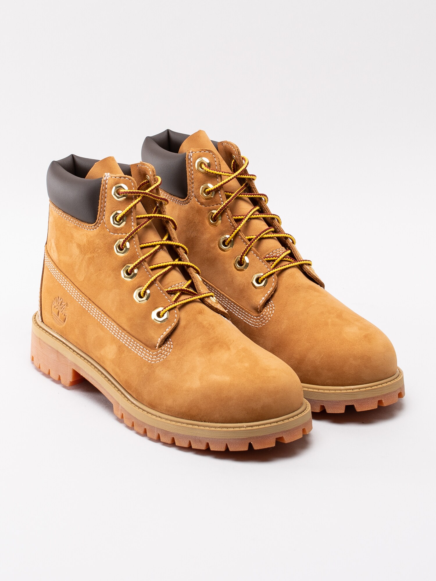 42193044 Timberland 6 inch Premium WP Junior C12909 gula klassiska vattentäta kängor-3