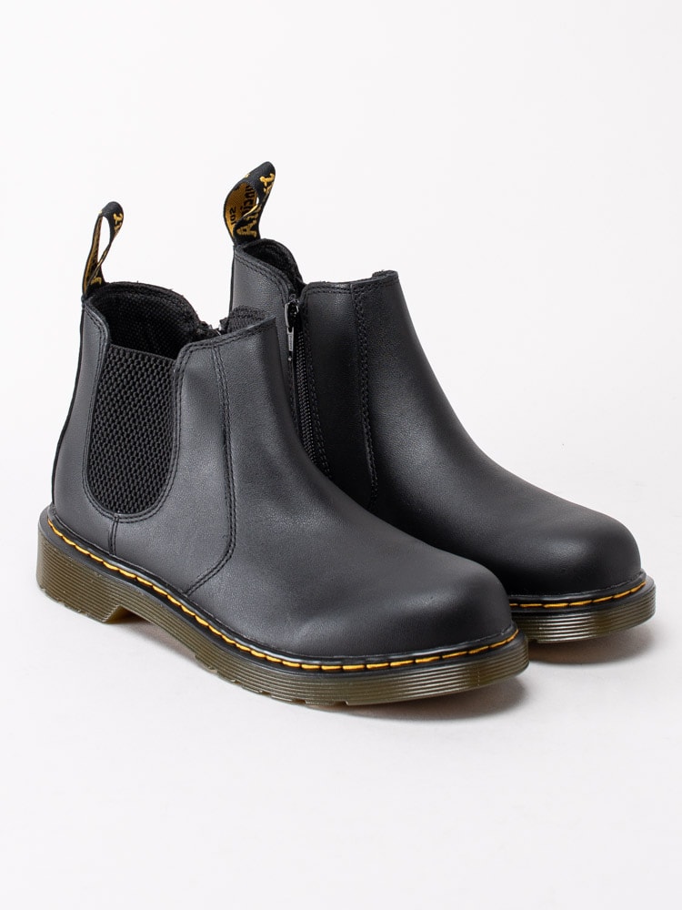 42203006 Dr Martens 2976 Y 21992001 Black Svarta boots i skinn-3