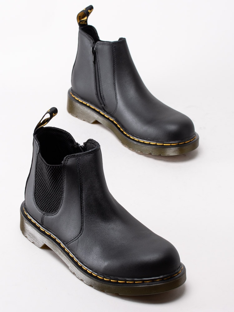 42203006 Dr Martens 2976 Y 21992001 Black Svarta boots i skinn-6