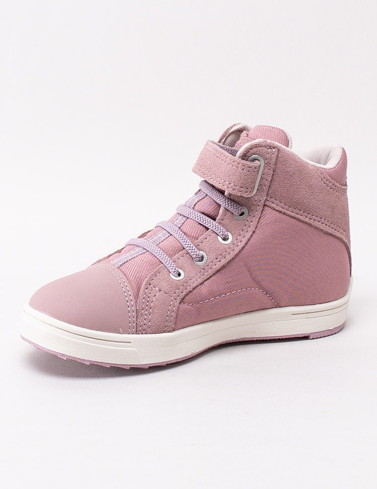 42203048 Viking Footwear Leah Mid GTX 3 -50055-9475 Rosa höstkängor med vita detaljer i Gore-Tex-6