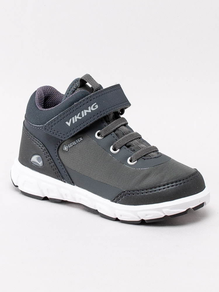 42203055 Viking Charcoal Grey 3-50020-7703 Grå vattentäta kängor i Gore-Tex-1