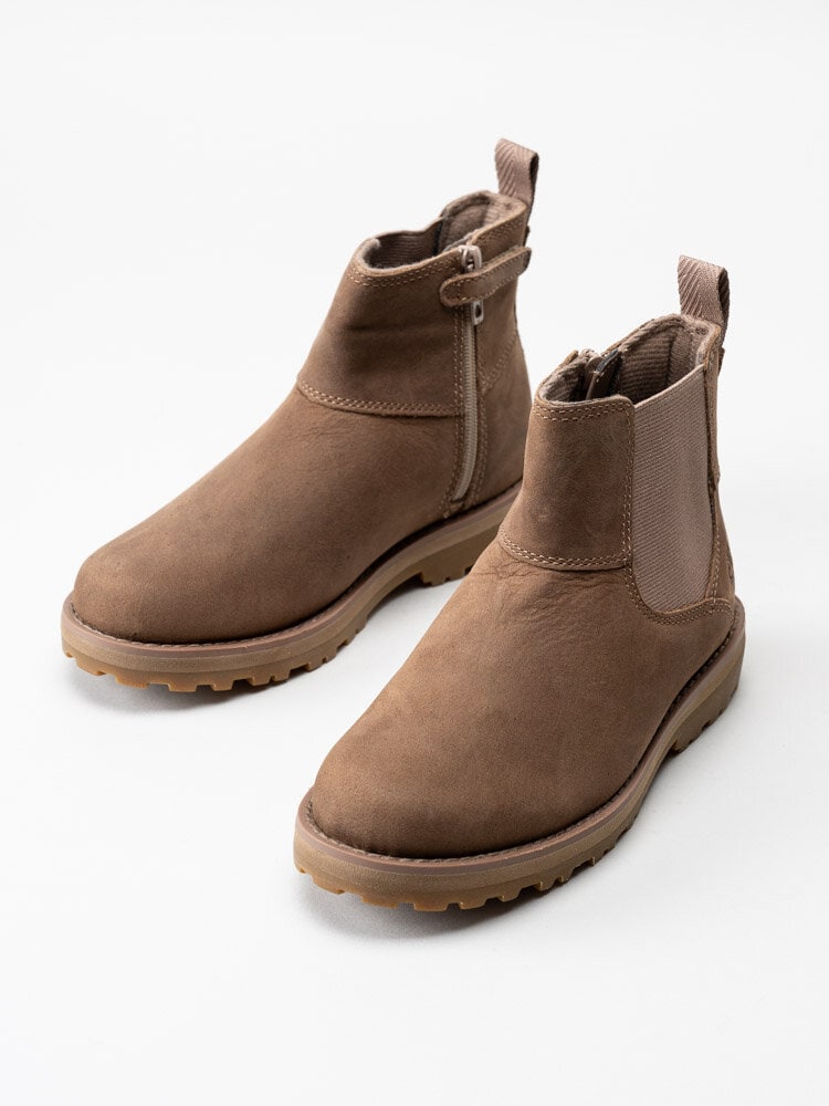 Timberland - Courma Kid Chelsea - Ljusbruna kängor i nubuck