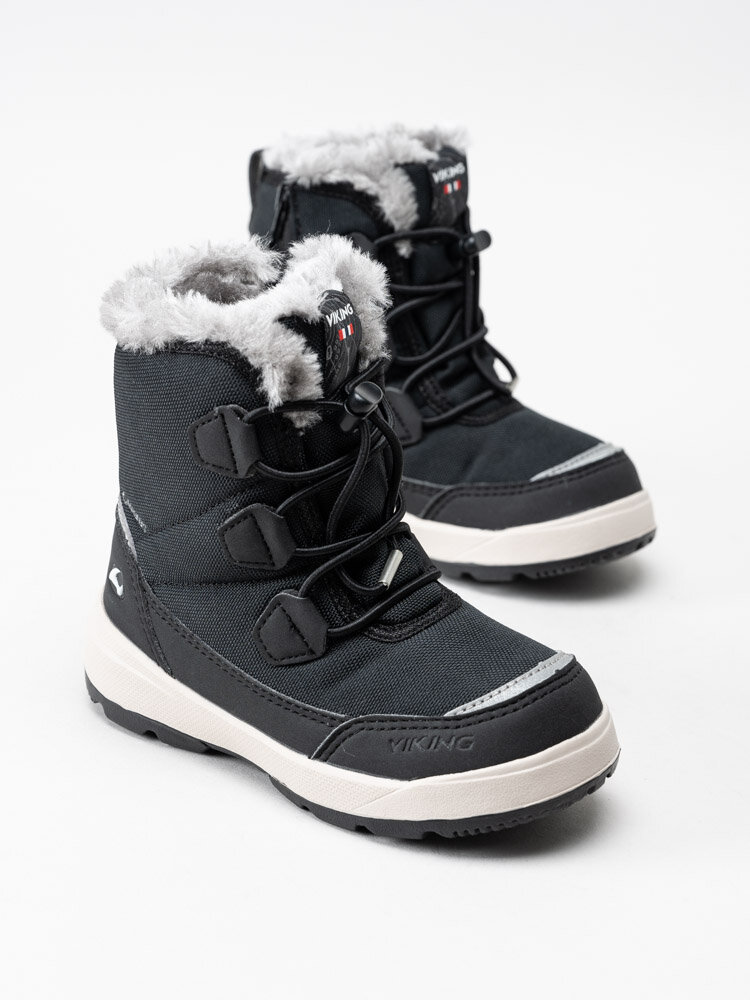 Viking Footwear - Montebello GTX - Svarta fodrade vinterkängor med Gore-Tex