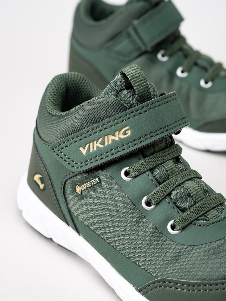Viking Footwear - Spectrum R Mid GTX - Gröna kängor med gore-tex