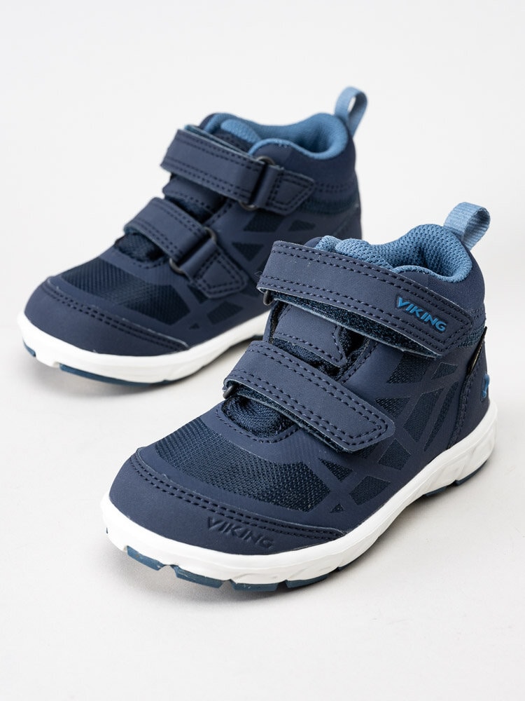 Viking Footwear - Veme Mid R GTX - Blå kängor med gore-tex