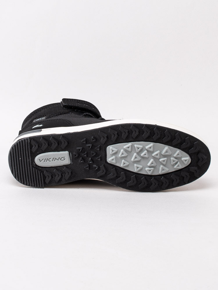 Viking Footwear - Jacob Mid GTX - Svarta sportkängor med vit sula