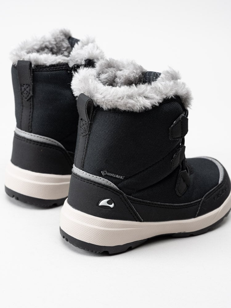 Viking Footwear - Montebello High GTX - Svarta fodrade vinterkängor med Gore-Tex