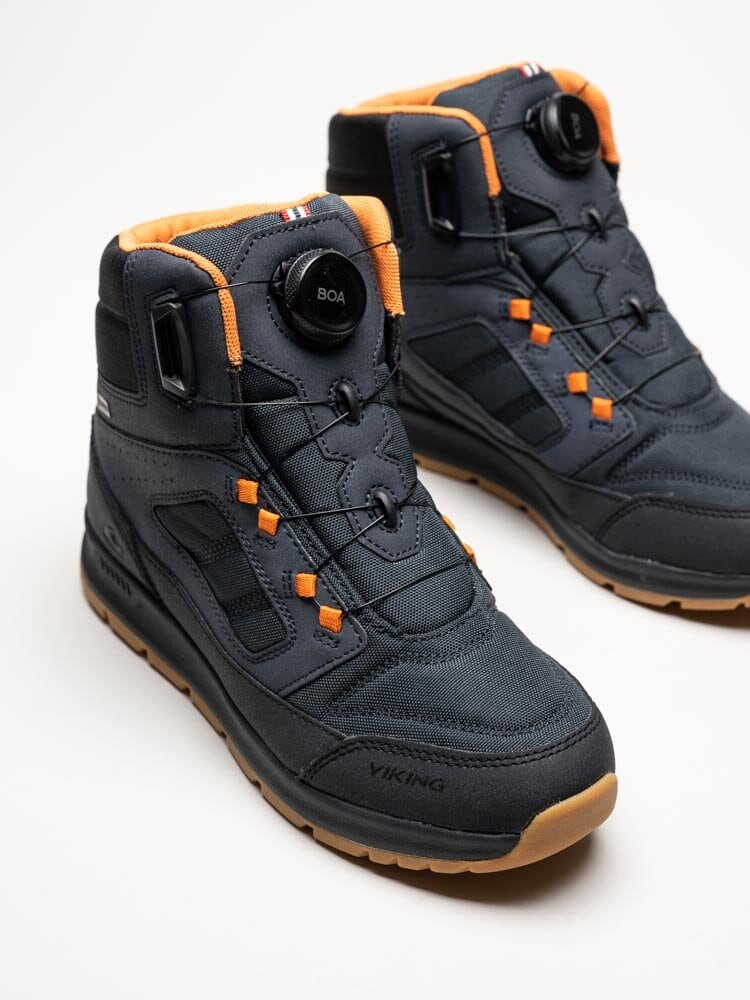 Viking Footwear - Tyssedal GTX Boa - Blå fodrade vinterkängor med Gore-Tex