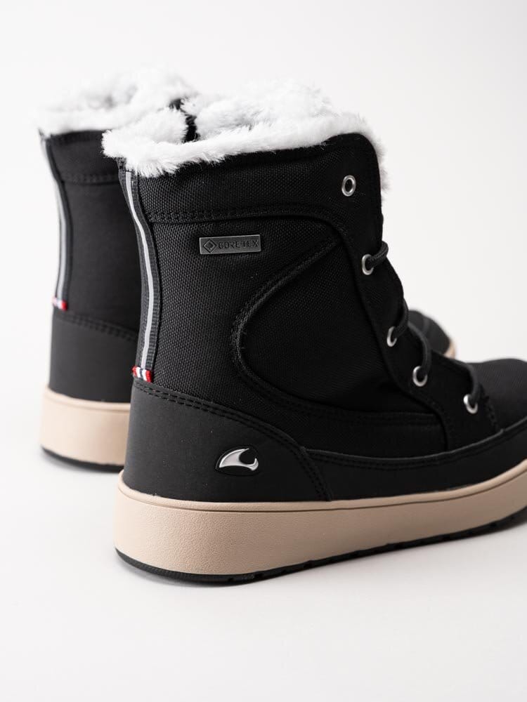 Viking Footwear - Maia Zip High GTX - Svarta kängor med Gore-Tex