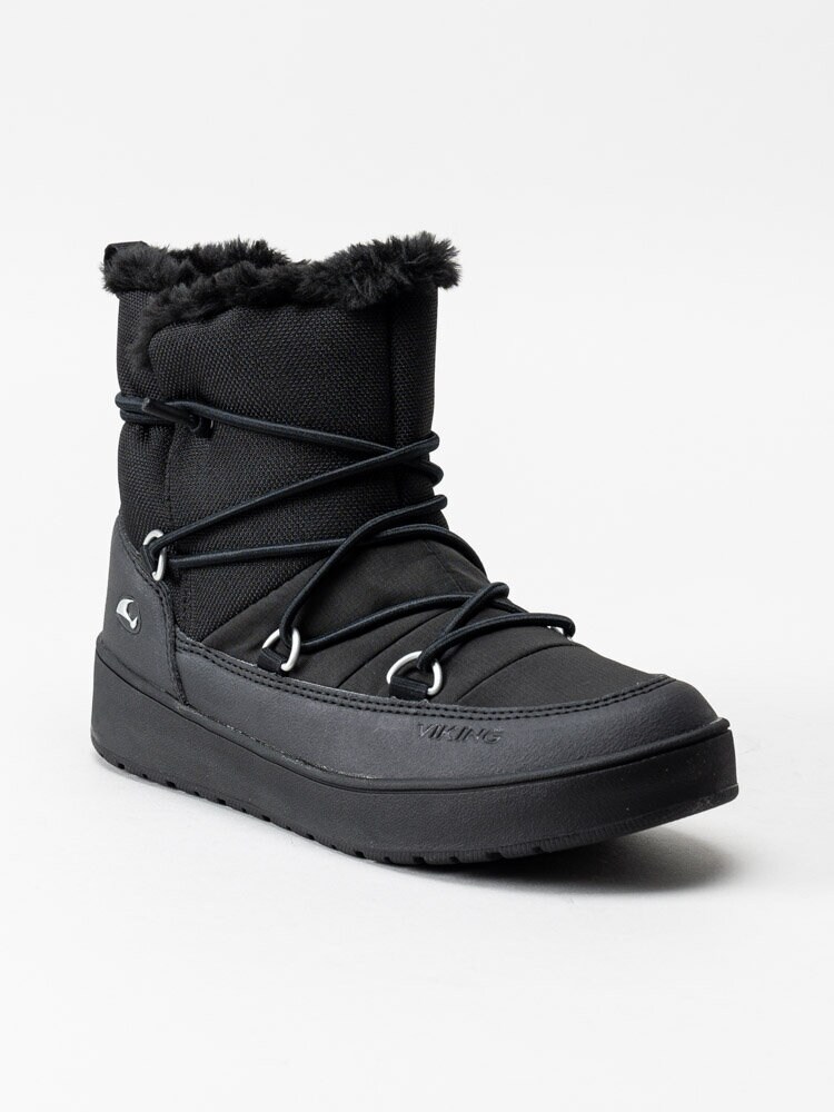 Viking Footwear - Snofnugg Mid GTX - Svarta vinterkängor med Gore-Tex