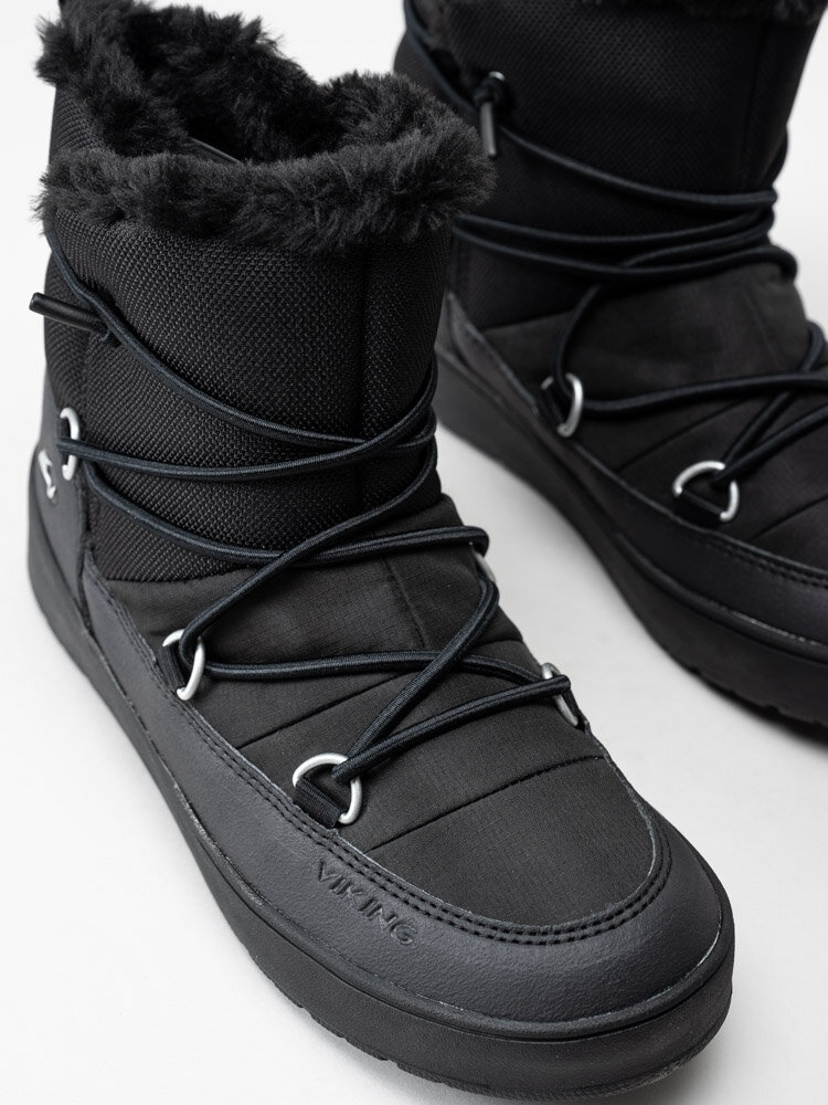 Viking Footwear - Snofnugg Mid GTX - Svarta vinterkängor med Gore-Tex