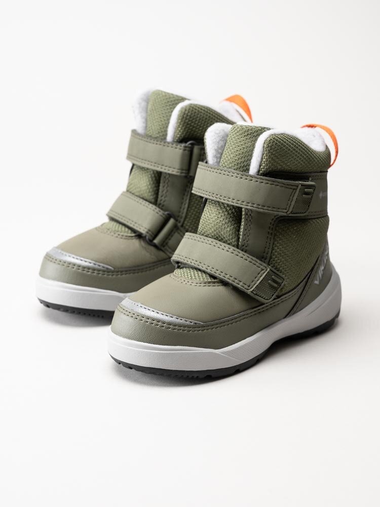 Viking Footwear - Revel High GTX - Gröna fodrade kängor med Gore-Tex