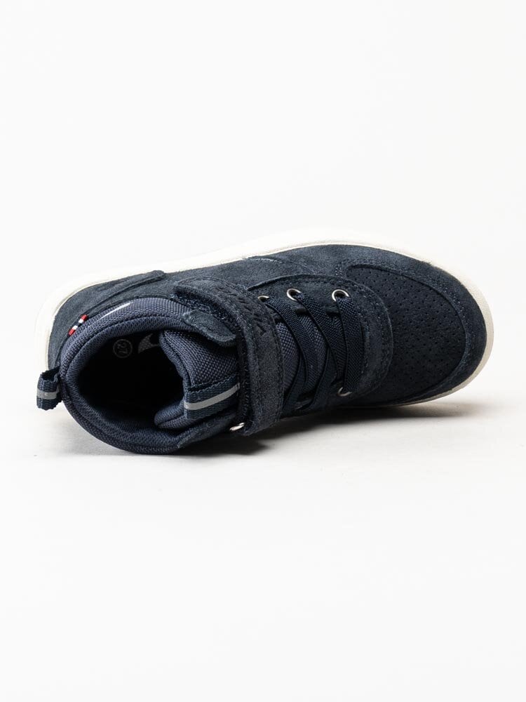 Viking Footwear - Samuel Mid WP - Blå kängor i mocka