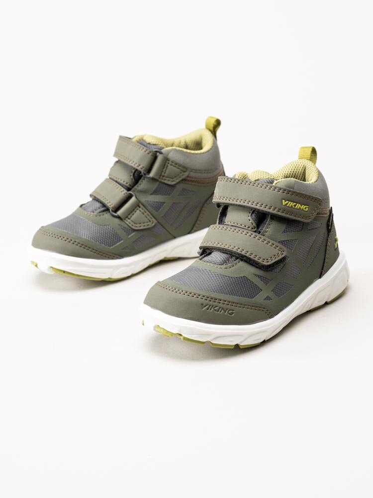 Viking Footwear - Veme Mid GTX R - Gröna kängor med Gore-Tex