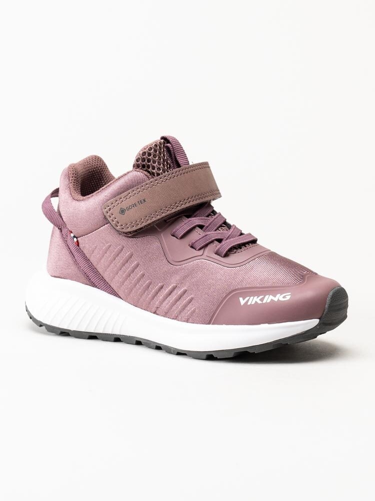 Viking Footwear - Aery Tau Mid GTX - Rosa höga sneakers i Gore-Tex