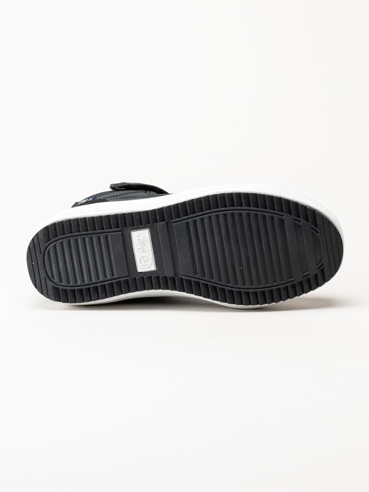Leaf Shoes AB - Sandvik - Svarta höga fodrade sneakers