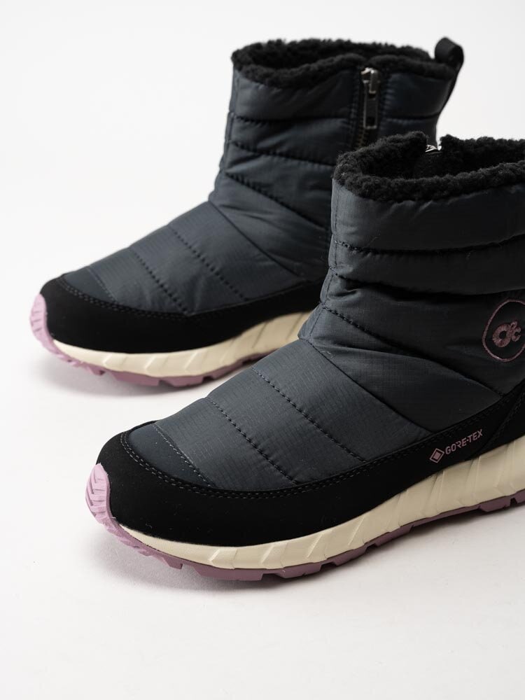 Zero C Shoes - Smestad GTX Jr - Svarta fodrade vinterskor med Gore-Tex