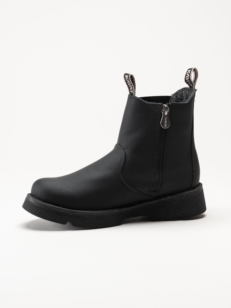 Kavat - Luleå XC - Svarta chelsea boots i skinn