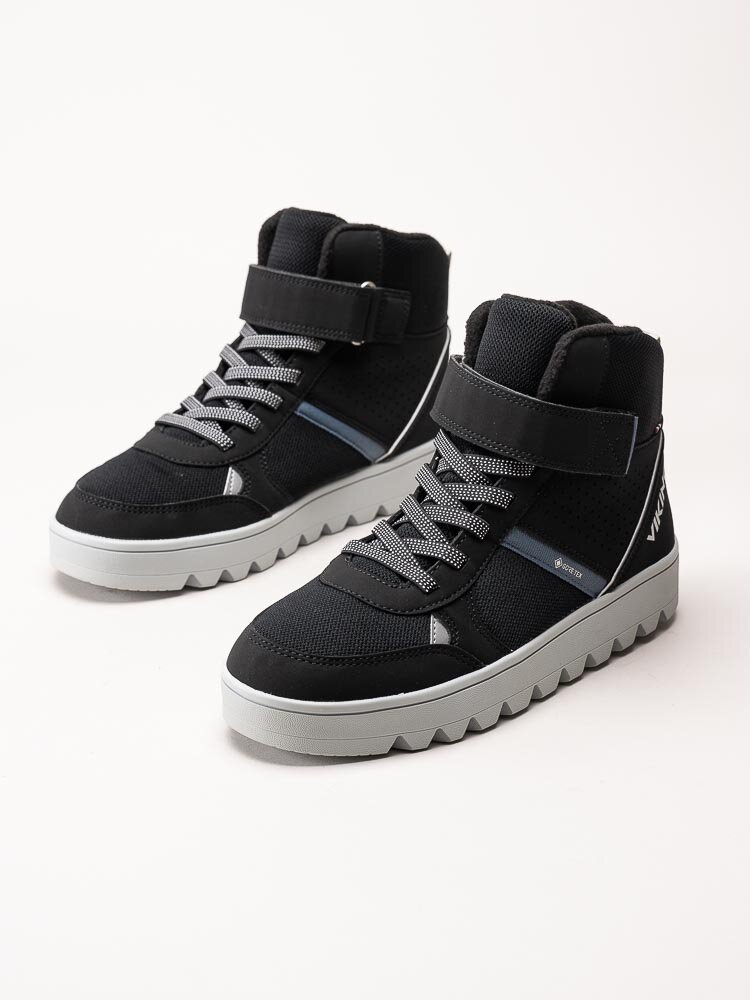 Viking Footwear - Fleek Warm GTX 1V - Svarta vattentäta kängor