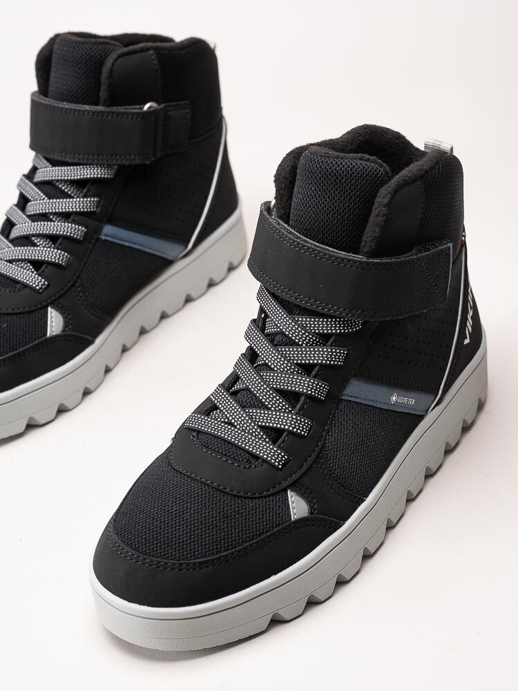 Viking Footwear - Fleek Warm GTX 1V - Svarta vattentäta kängor