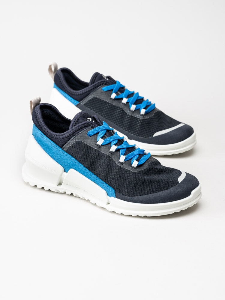 Ecco - Biom K1 - Blå sportiga sneakers