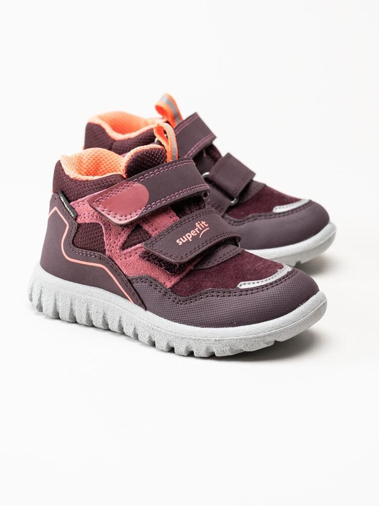 Superfit - Sport7 Mini - Vinröda sneakers med Gore-Tex