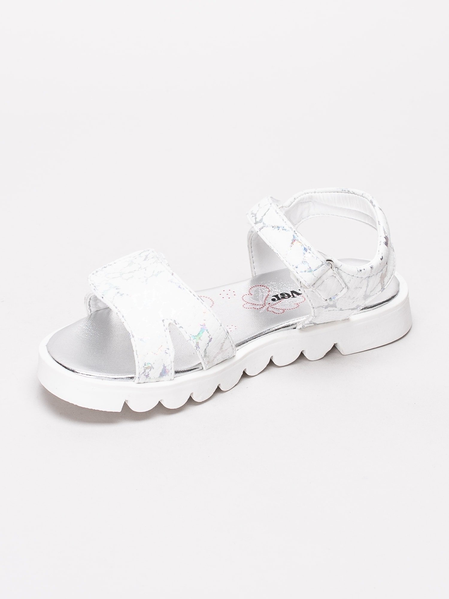 44191020 Gulliver 433-0686-02 vita sandaler med skimrande detaljer-2