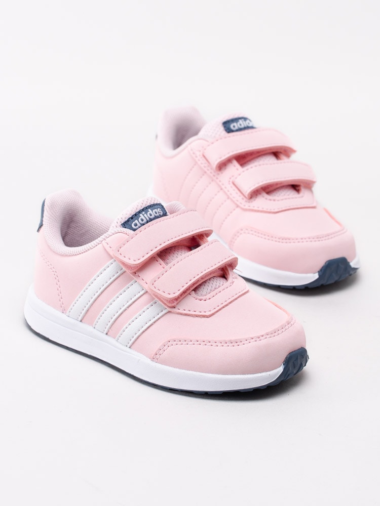 45201006 Adidas Vs Switch 2 Cmf Infant EG1591 Rosa sneakers med kardborre i små storlekar-6