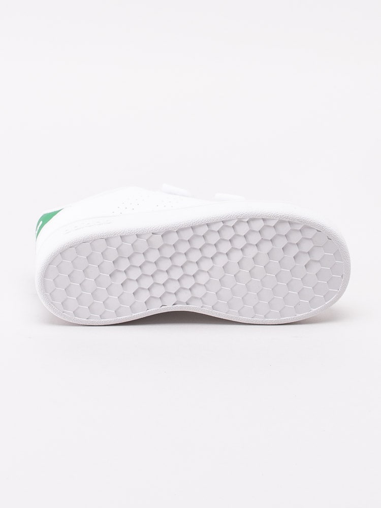 45201009 Adidas Advantage Infant EF0301 vita cleana sneakers för små barn-5