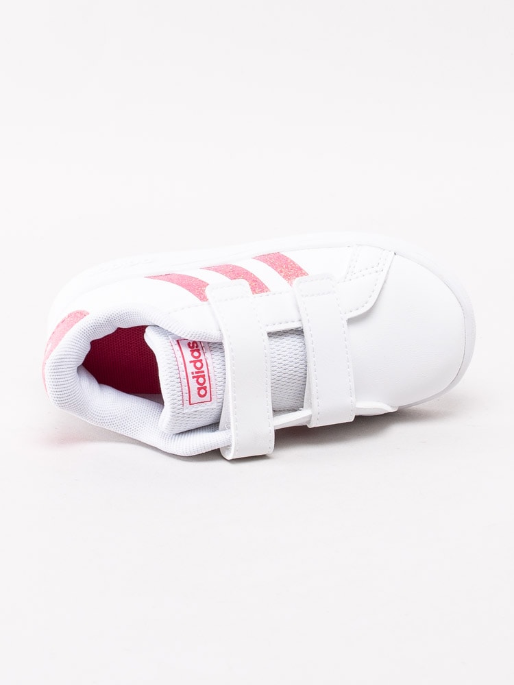 45201010 Adidas Grand Court Infant EG3815 Vita sneakers för små barn-4