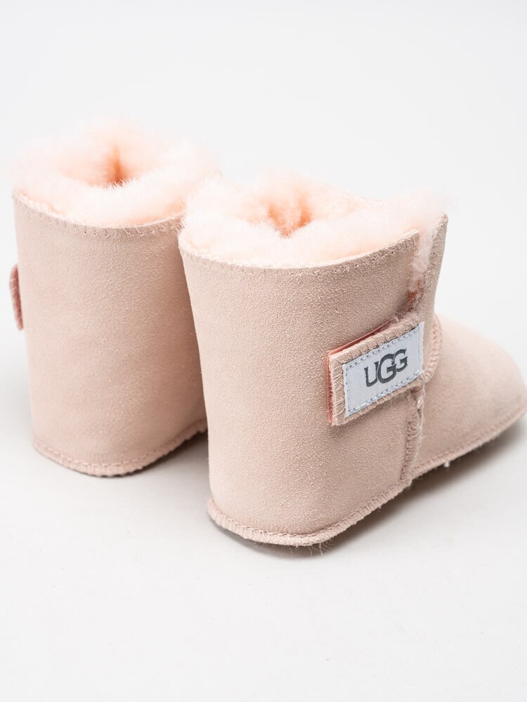 UGG - Infant Erin - Rosa ullfodrade babyskor i mocka