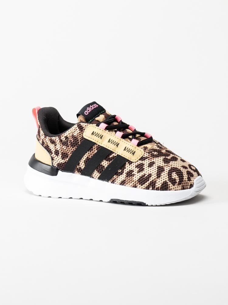 Adidas - Racer TR21 I - Bruna leopardmönstrade sneakers