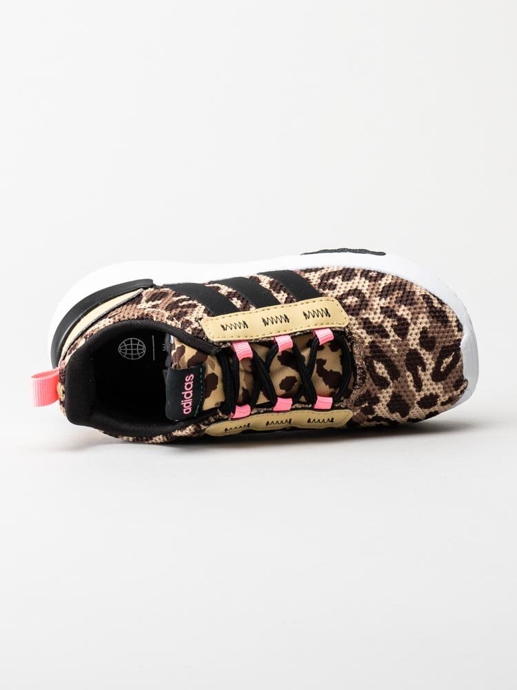 Adidas - Racer TR21 I - Bruna leopardmönstrade sneakers