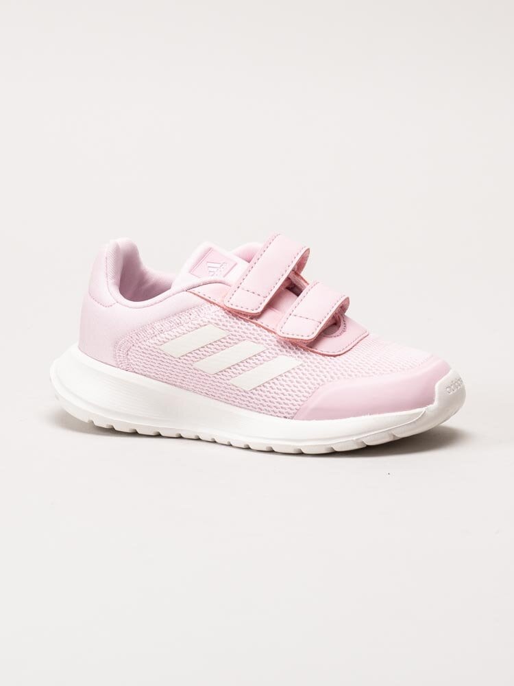 Adidas - Tensaur Run 2.0 CF I - Ljusrosa sneakers i textil