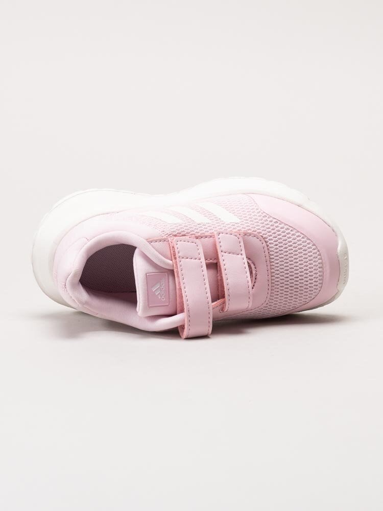 Adidas - Tensaur Run 2.0 CF I - Ljusrosa sneakers i textil