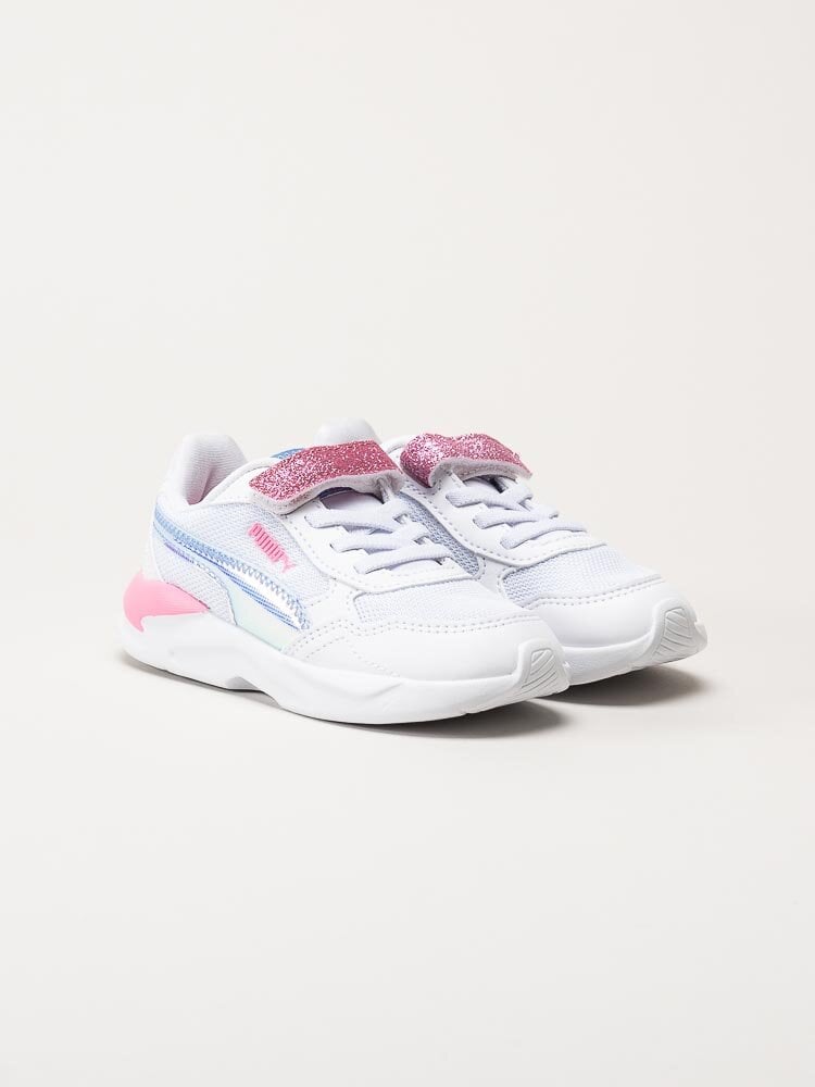 Puma - X-Ray Speed Lite AC - Vita sneakers med rosa detaljer